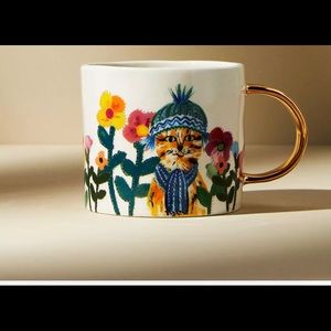 COPY - Francesca Kaye for Anthropologie mugs - Feline Atelier (NWT)